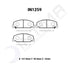 Intima SS Front Brake Pads Honda Civic Cxi IN1259-SS - Game On Motorsports Australia