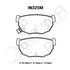 Intima SS Rear Brake Pads Nissan Silvia S13 180SX S14 S15 200SX IN325-SS - Game On Motorsports Australia
