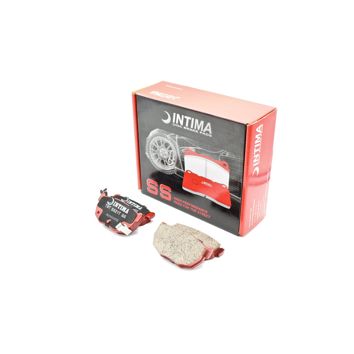 Intima SS Rear Brake Pads Nissan Skyline R32 RB20DE IN325-SS - Game On Motorsports Australia