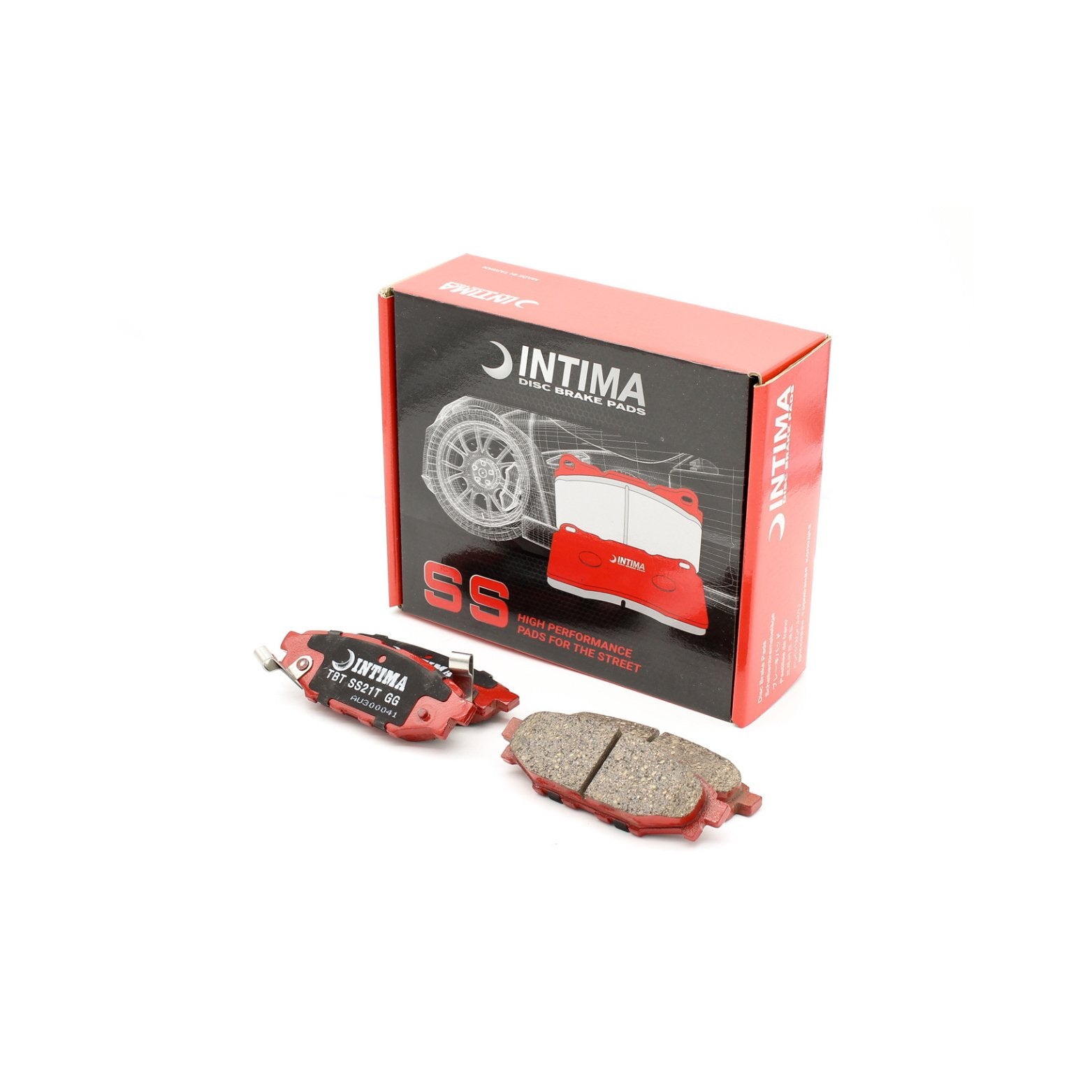 Intima SS Rear Brake Pads Subaru Impreza WRX Forester XT Toyota 86 IN1803-SS - Game On Motorsports Australia