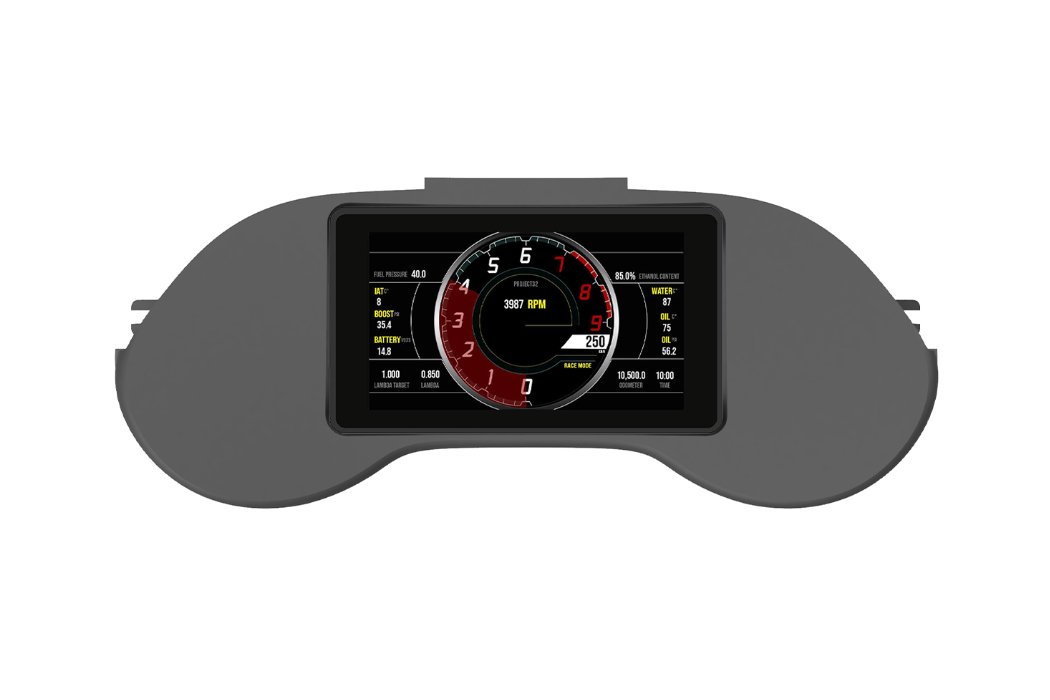 Mako Motorsport Recessed Dash Mount for the Powertune Digital Dash - Game On Motorsports Australia