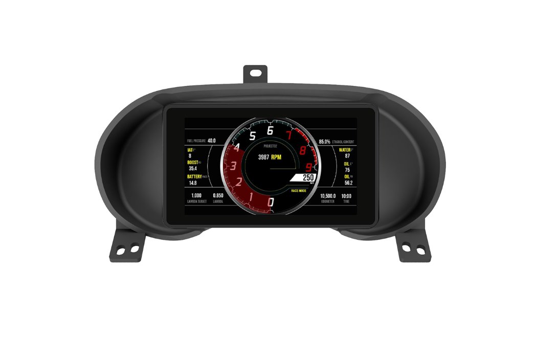 Mako Motorsport Recessed Dash Mount for the Powertune Digital Dash - Game On Motorsports Australia