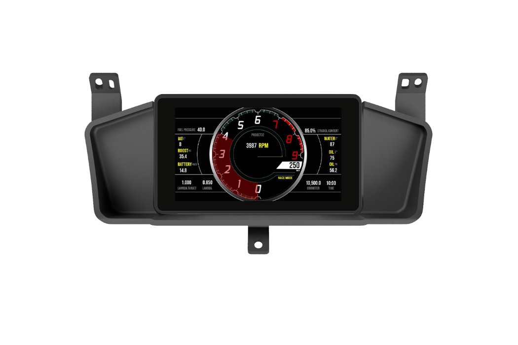 Mako Motorsport Recessed Dash Mount for the Powertune Digital Dash - Game On Motorsports Australia