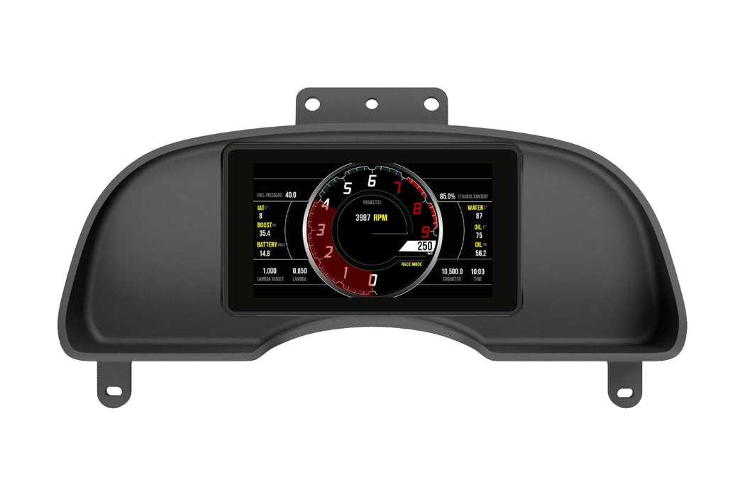 Mako Motorsport Recessed Dash Mount for the Powertune Digital Dash - Game On Motorsports Australia