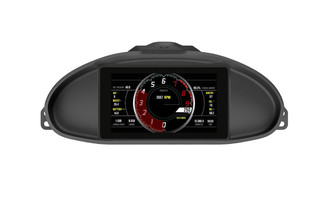 Mako Motorsport Recessed Dash Mount for the Powertune Digital Dash - Game On Motorsports Australia