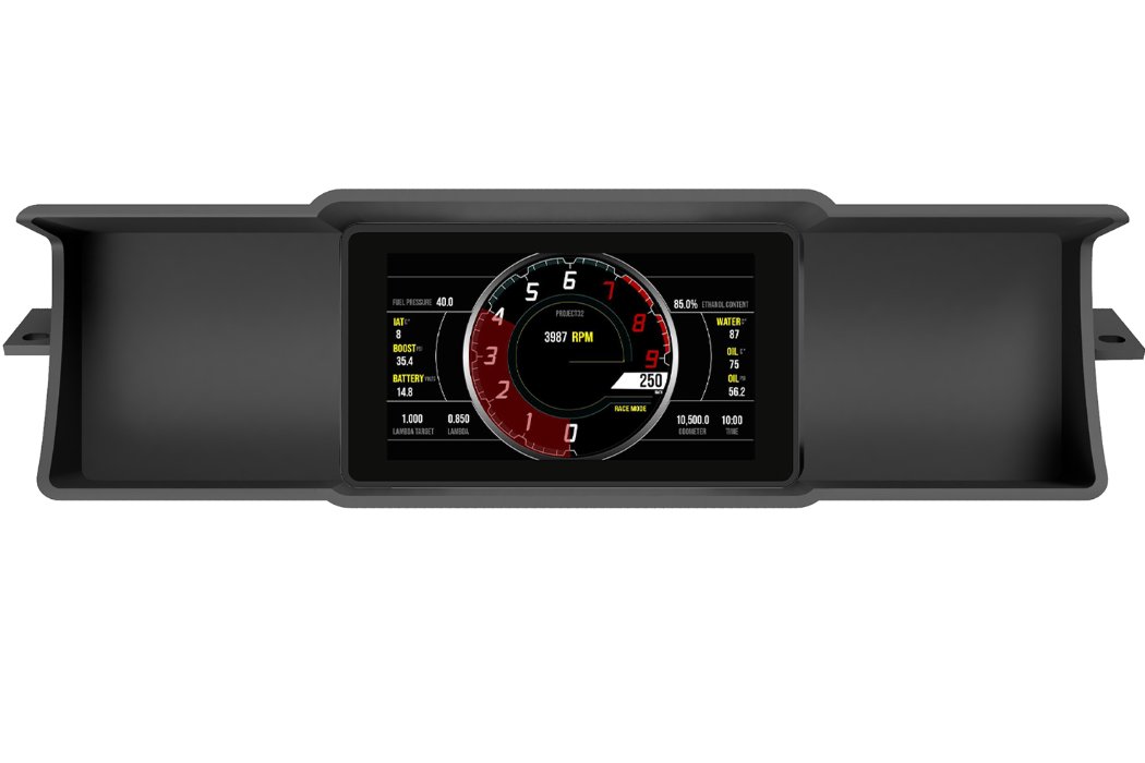 Mako Motorsport Recessed Dash Mount for the Powertune Digital Dash - Game On Motorsports Australia