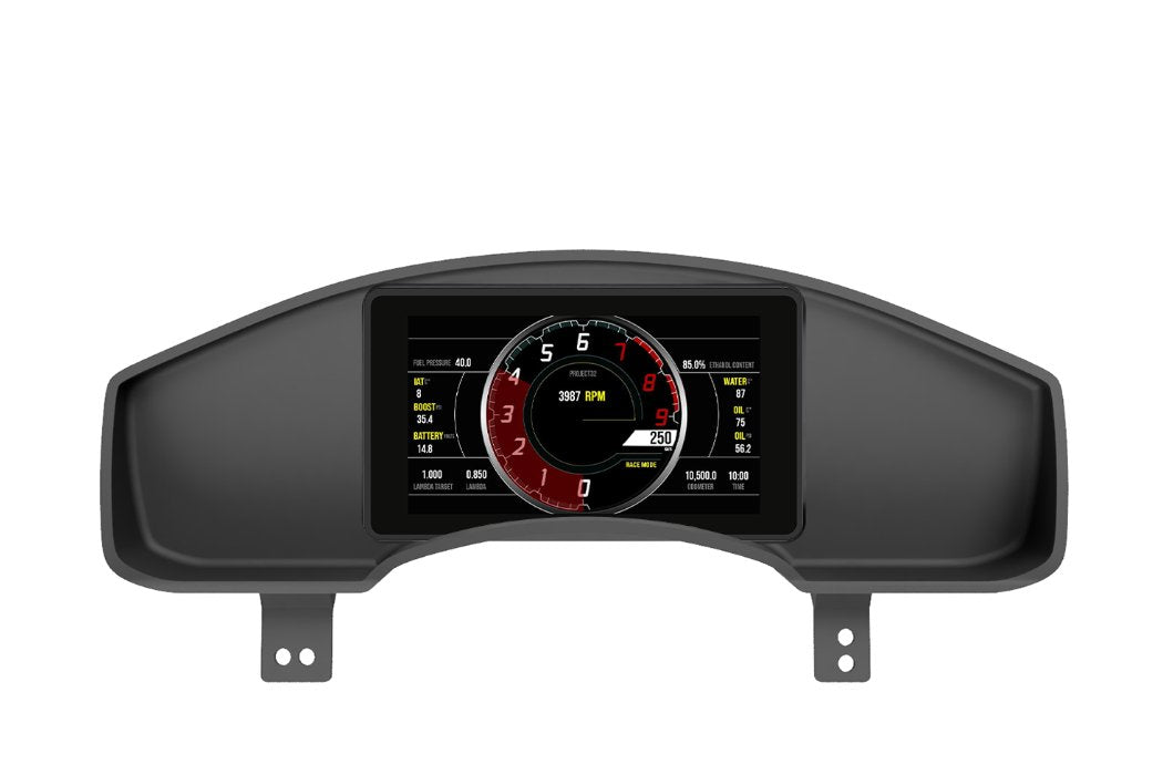 Mako Motorsport Recessed Dash Mount for the Powertune Digital Dash - Game On Motorsports Australia