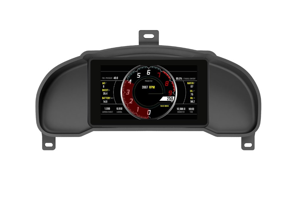 Mako Motorsport Recessed Dash Mount for the Powertune Digital Dash - Game On Motorsports Australia
