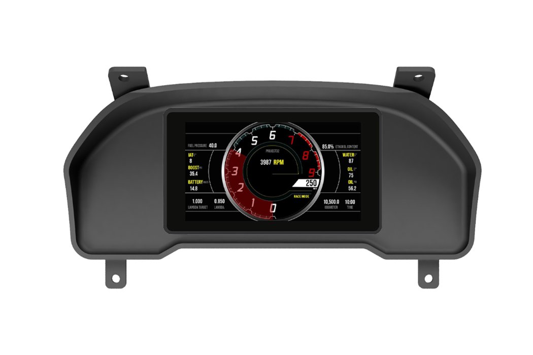 Mako Motorsport Recessed Dash Mount for the Powertune Digital Dash - Game On Motorsports Australia