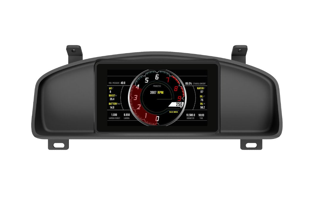 Mako Motorsport Recessed Dash Mount for the Powertune Digital Dash - Game On Motorsports Australia