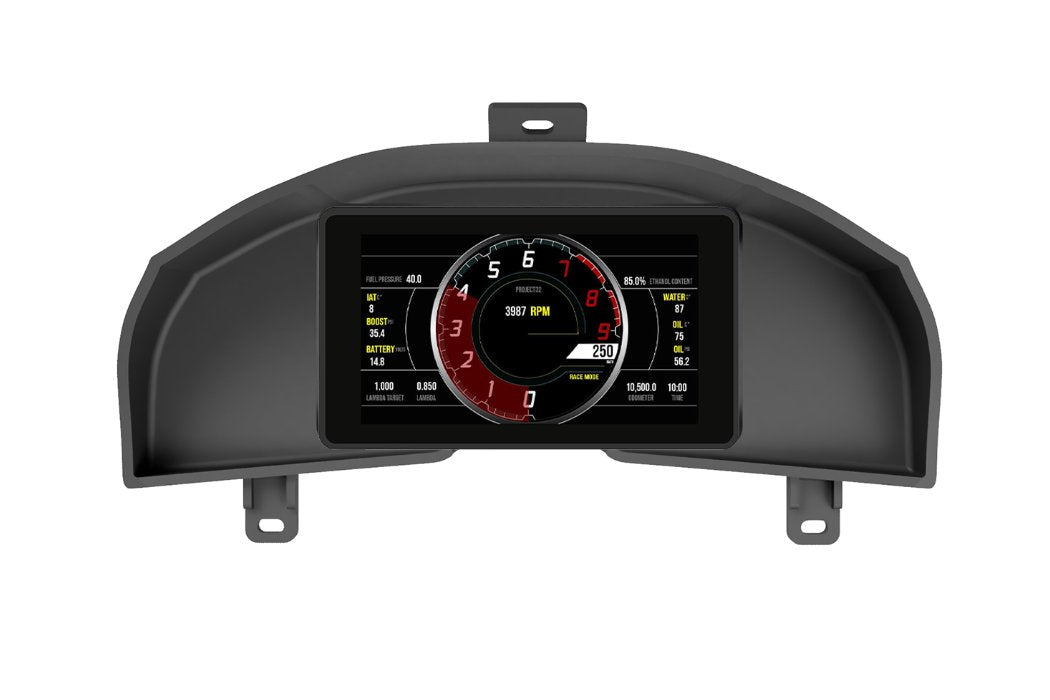 Mako Motorsport Recessed Dash Mount for the Powertune Digital Dash - Game On Motorsports Australia