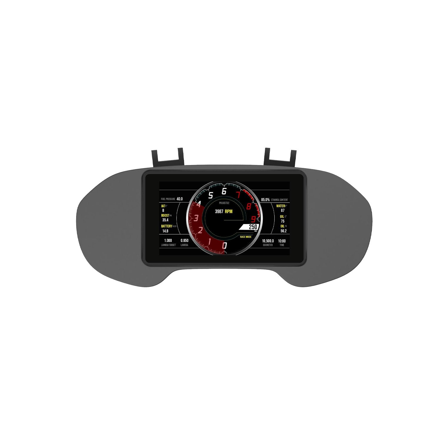 Mako Motorsport Recessed Dash Mount for the Powertune Digital Dash - Game On Motorsports Australia