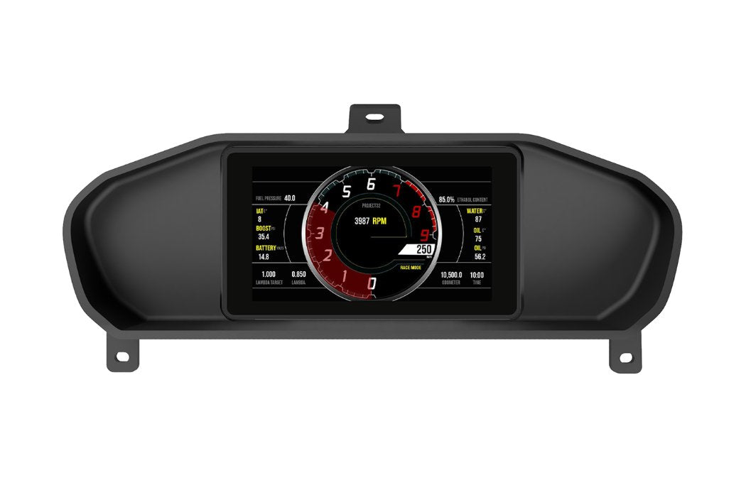 Mako Motorsport Recessed Dash Mount for the Powertune Digital Dash - Game On Motorsports Australia