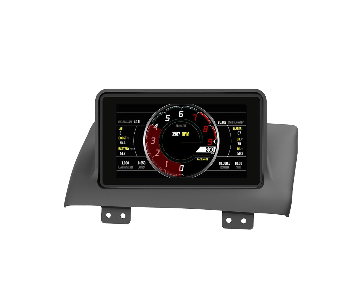 Mako Motorsport Recessed Dash Mount for the Powertune Digital Dash - Game On Motorsports Australia