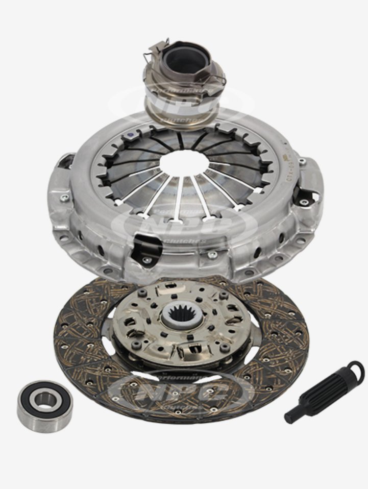 NPC Heavy Duty Organic Clutch Kit suit Toyota Landcruiser FZJ105 FZJ80 NPC8880-1A - Game On Motorsports Australia