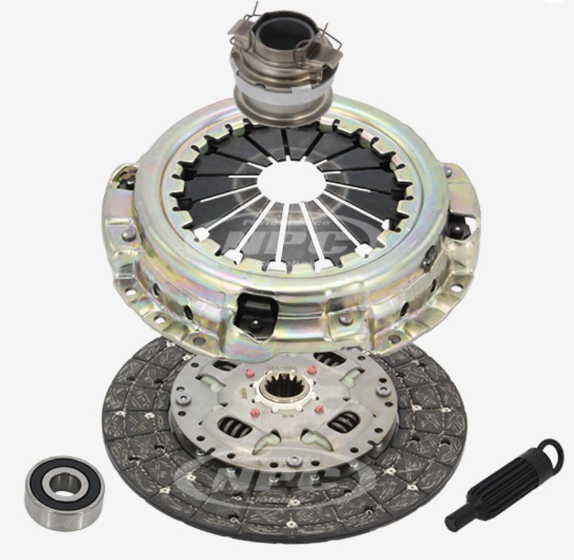 NPC Heavy Duty Organic Clutch Kit suit Toyota Landcruiser VDJ76 VDJ78 VDJ79 NPC7751-1A - Game On Motorsports Australia