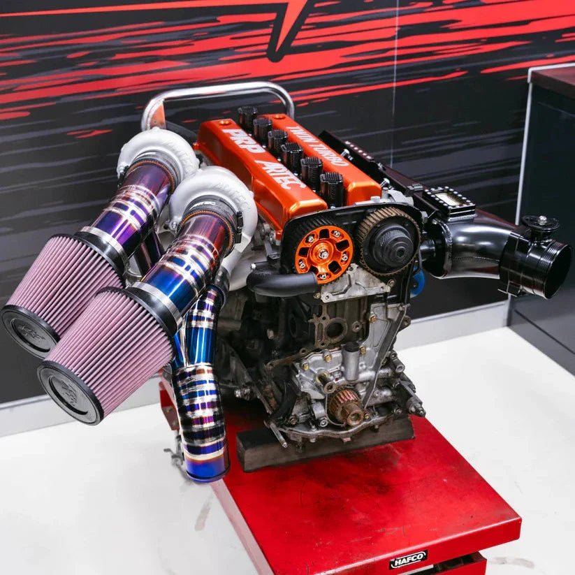 PRP 1JZ / 2JZ GTE Baffled Wet Sump Cam Covers - Game On Motorsports Australia