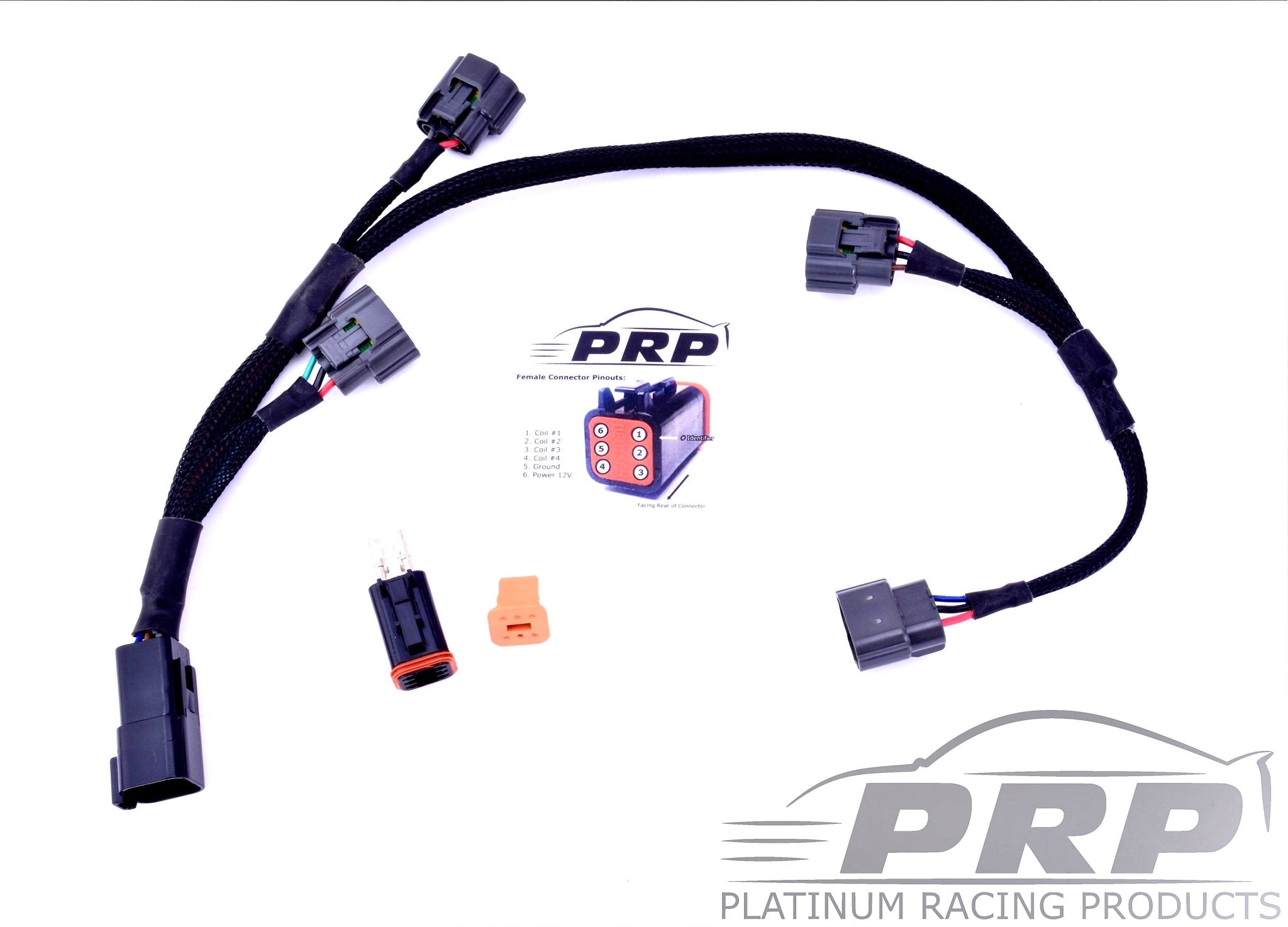 PRP 4 Cylinder Universal Coil Loom - Game On Motorsports Australia