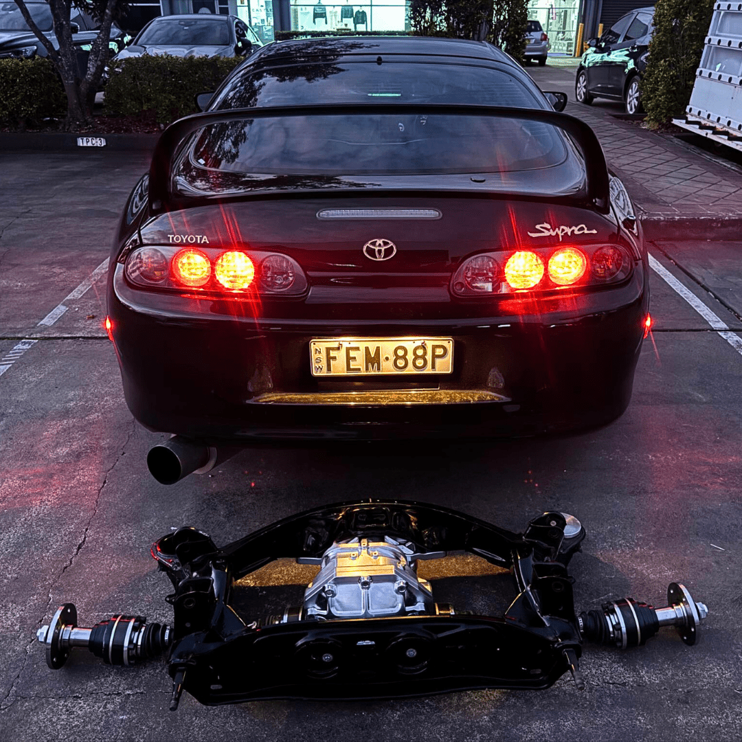 PRP 8.8" Toyota JZA80 Rear Differential Billet Housing Street Kit - Game On Motorsports Australia