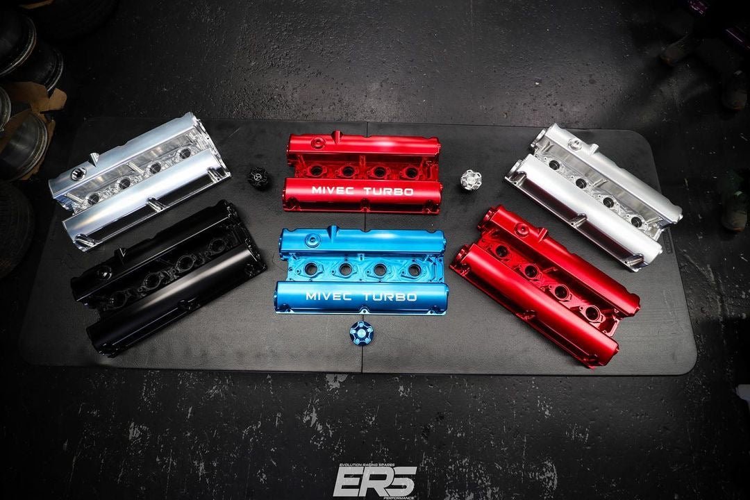 PRP Billet Cam Cover Kit - Mitsubishi Evo 4 - 9 4G63 - Game On Motorsports Australia