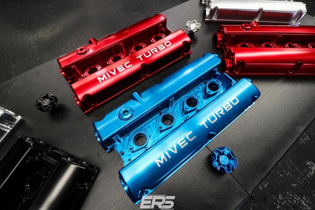 PRP Billet Cam Cover Kit - Mitsubishi Evo 4 - 9 4G63 - Game On Motorsports Australia