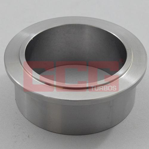 PRP Flange GT30/35R G25 Inlet/GT28R Outlet S/E V - B (Stainless Steel) - Game On Motorsports Australia