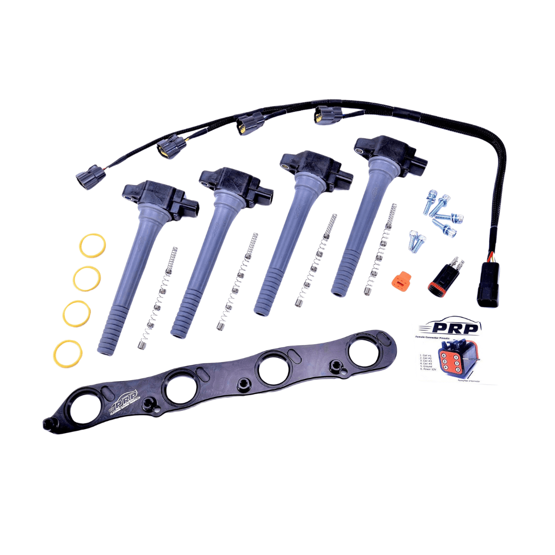 PRP Ignition Coil Kit - Honda K Series K20/K24 - Game On Motorsports Australia