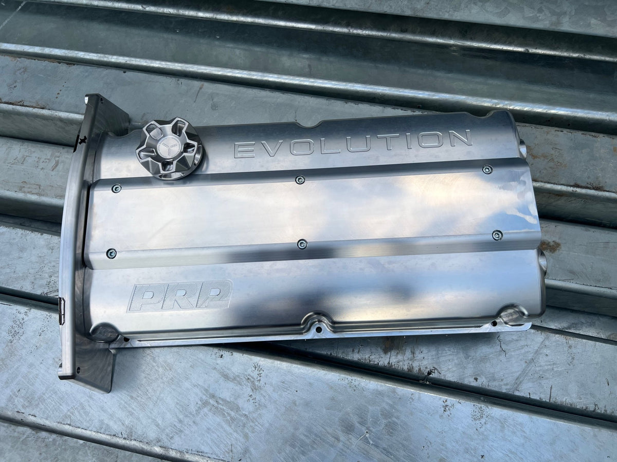 PRP Mitsubishi EVO 4-9 Non Mivec Billet Cam Cover - Game On Motorsports Australia