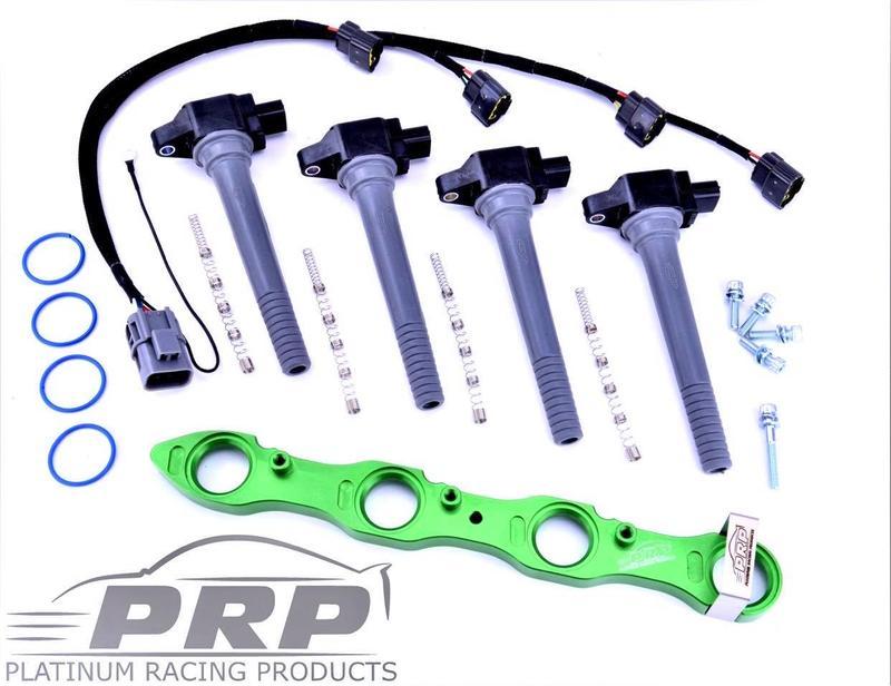 PRP Nissan SR20 Coil Kit for S13 & Series 1 S14 & 180SX, Big Hole Rocker Cover - Game On Motorsports Australia