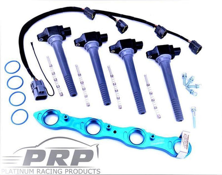 PRP Nissan SR20 Coil Kit for S13 & Series 1 S14 & 180SX, Big Hole Rocker Cover - Game On Motorsports Australia