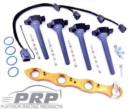 PRP Nissan SR20 Coil Kit for S13 & Series 1 S14 & 180SX, Big Hole Rocker Cover - Game On Motorsports Australia