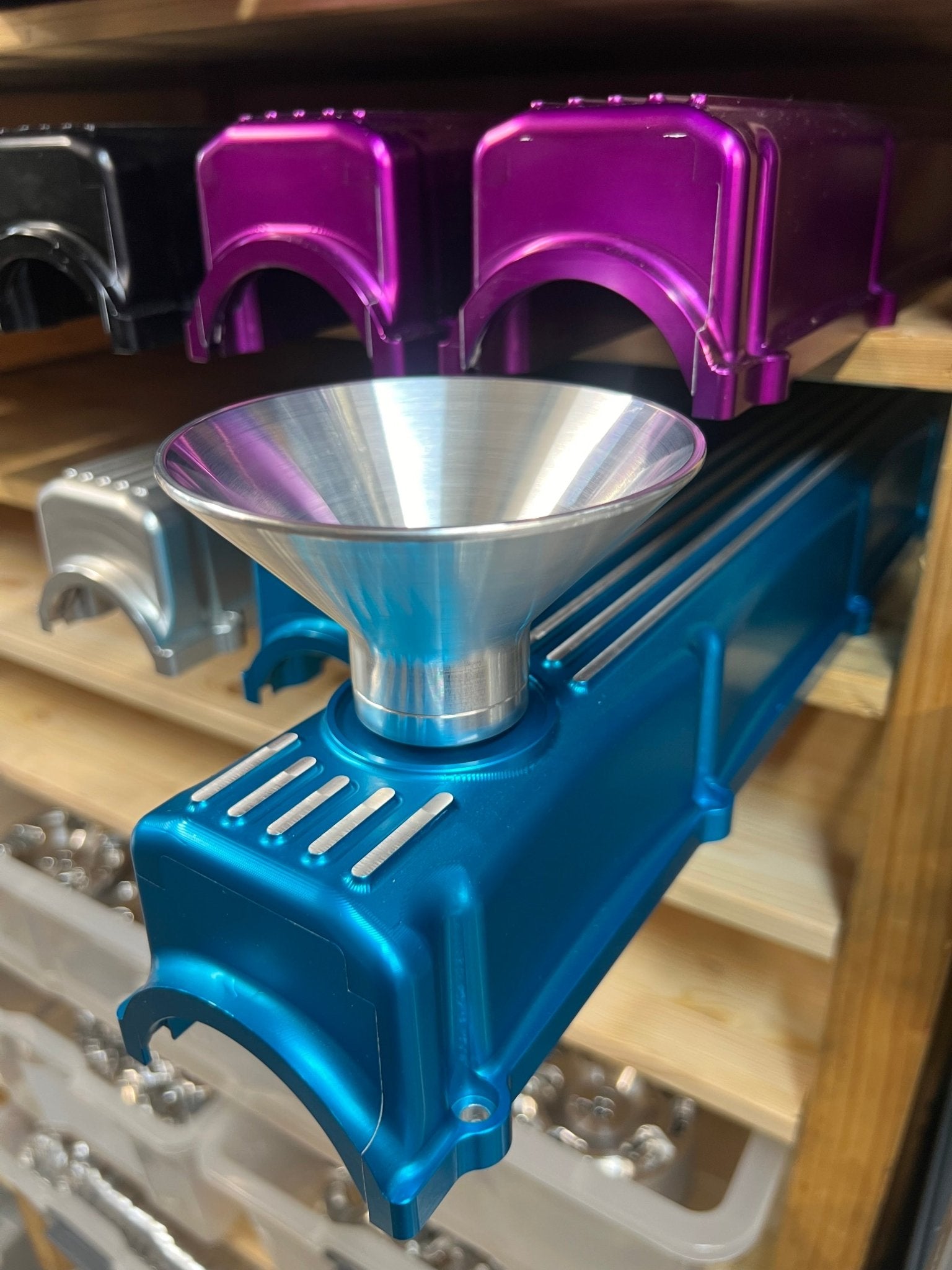 PRP Oil Filler Funnel to suit Nissan RB SR - Game On Motorsports Australia
