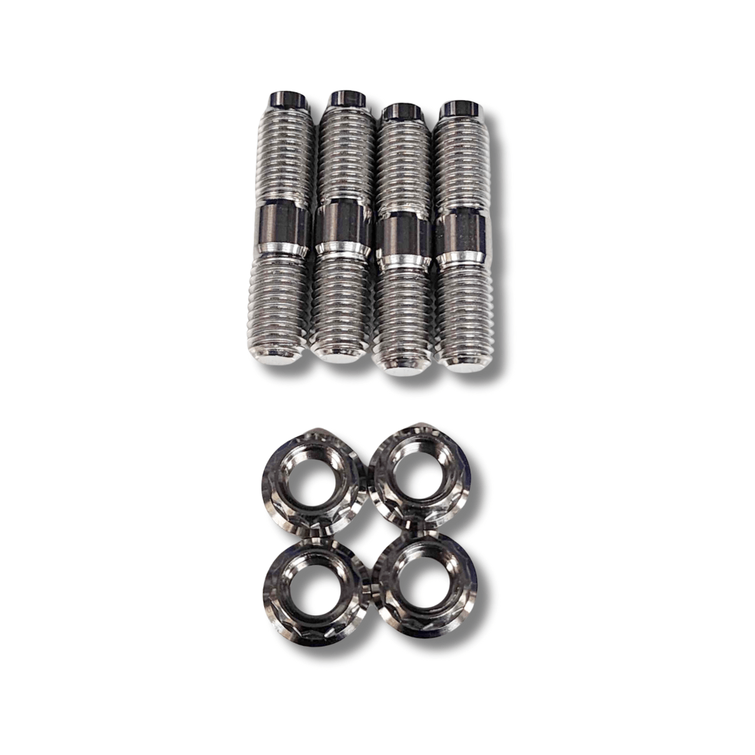 PRP Pro Series Titanium Exhaust Manifold Stud Kit - Mitsubishi 4B11 - Game On Motorsports Australia