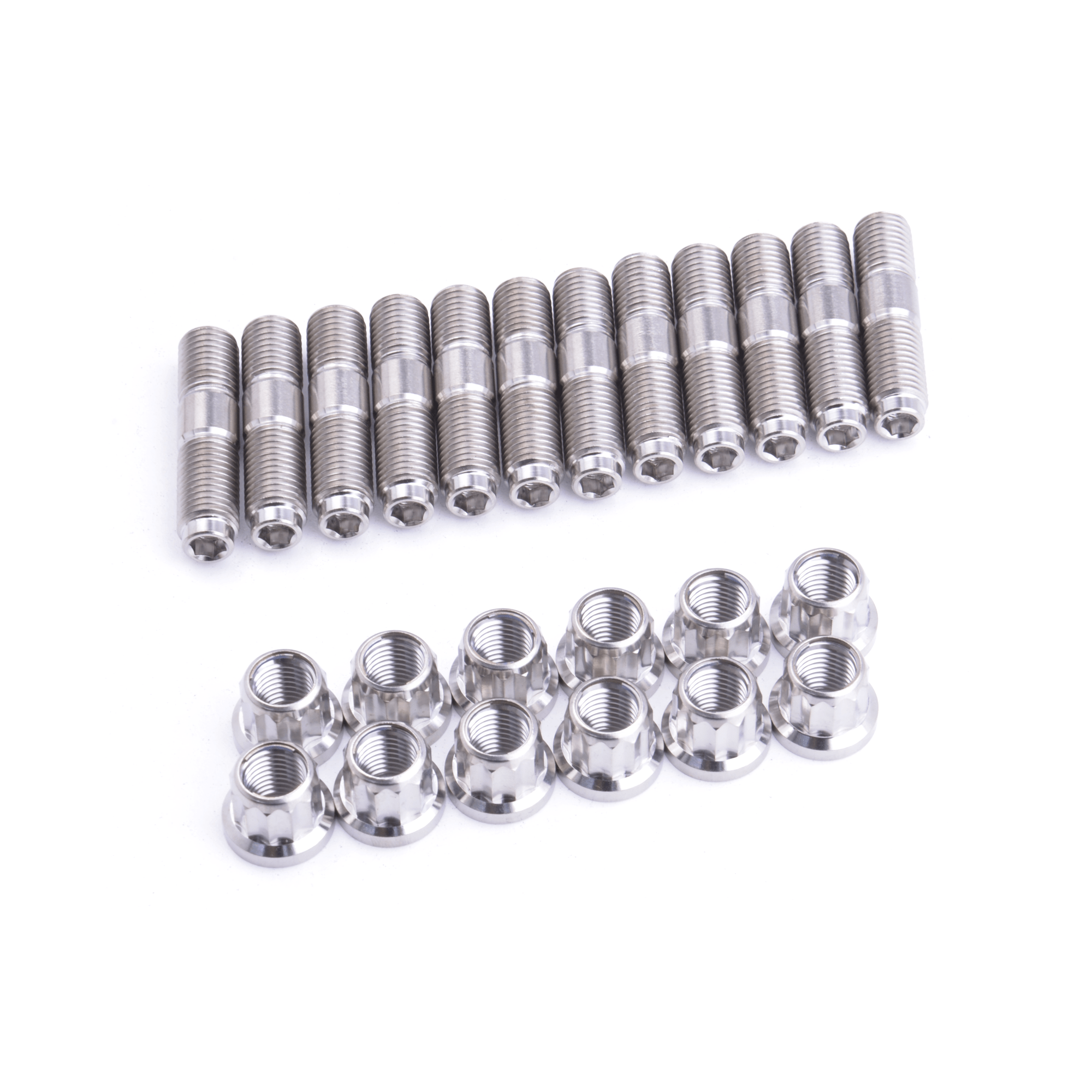 PRP Pro Series Titanium Exhaust Manifold Stud Kit - Nissan RB26 - Game On Motorsports Australia