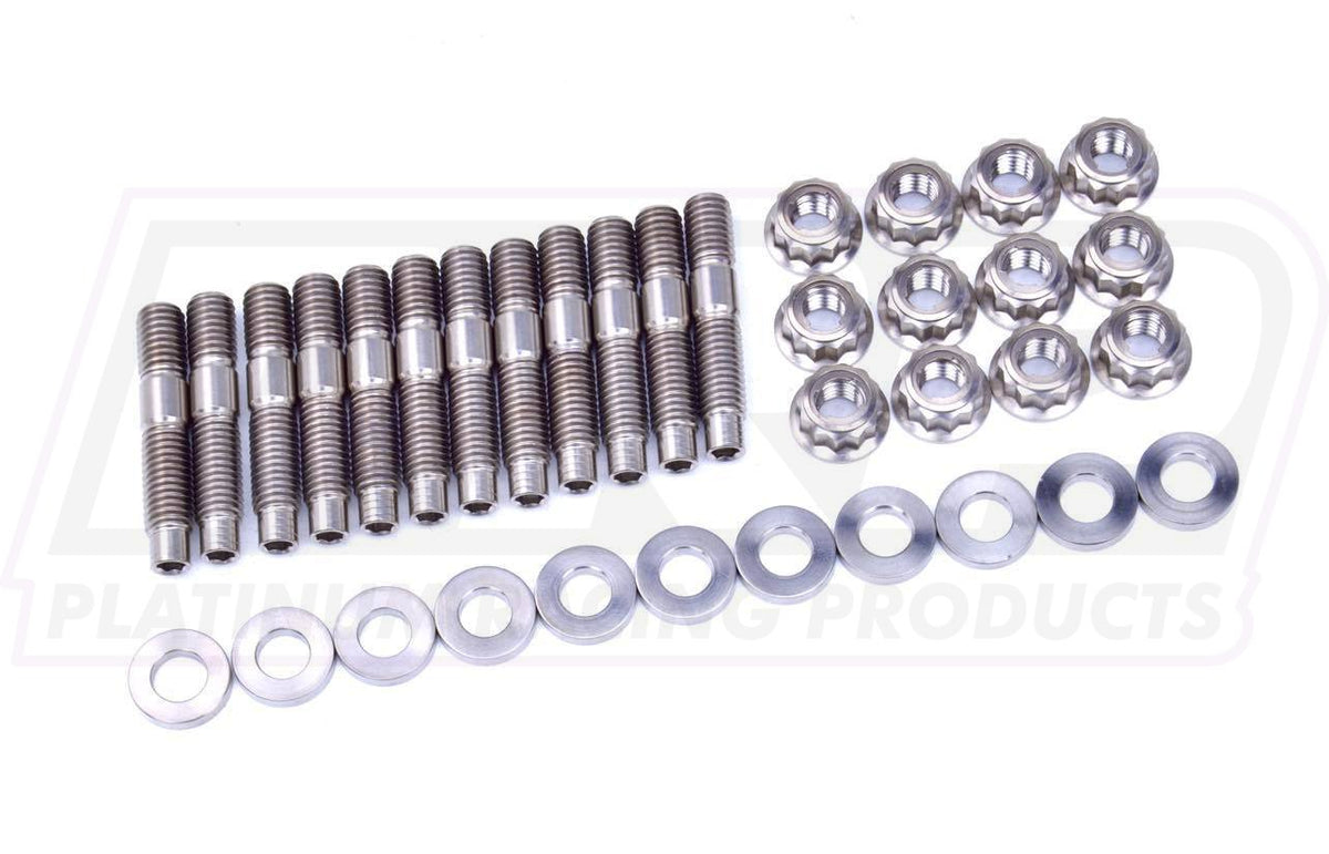 PRP Pro Series Titanium Intake Manifold Stud Kit to suit Toyota 2JZGE Non Turbo - Game On Motorsports Australia