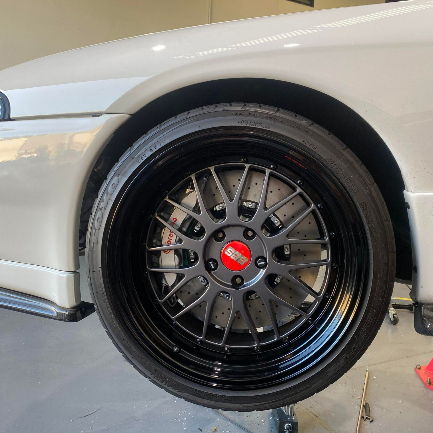 PRP R35 Big Brake Upgrade Conversion Kit - Nissan Skyline R32 R33 R34 - Game On Motorsports Australia