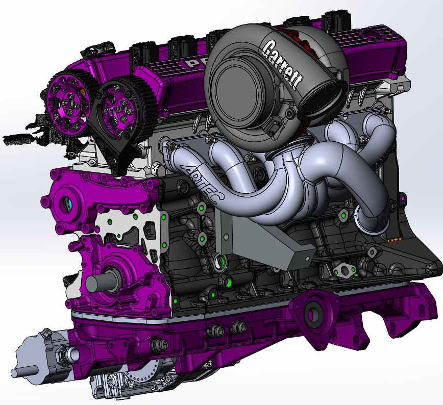 PRP RB26 Engine Block (Pre - Order) - Game On Motorsports Australia