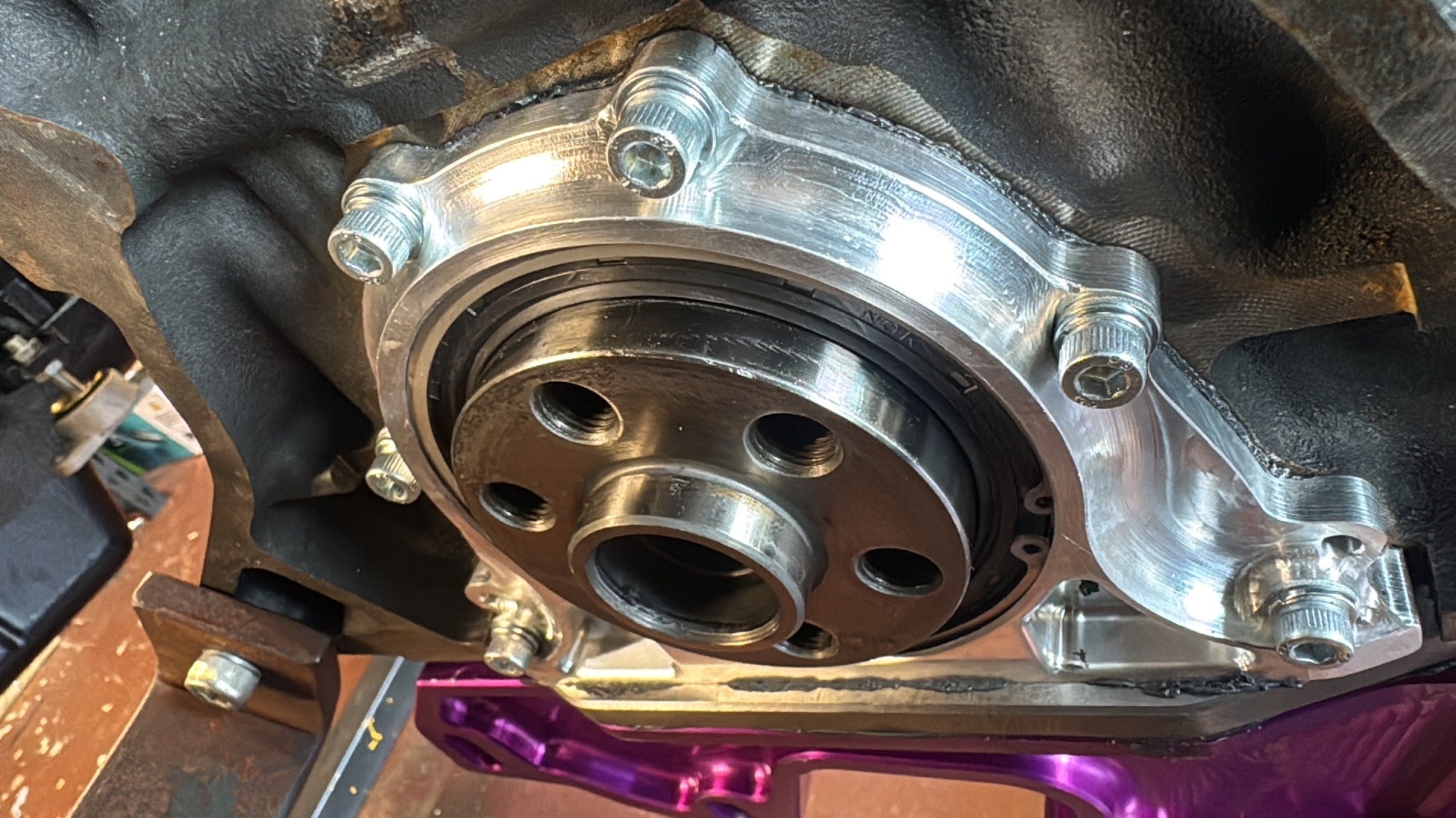PRP Rear Main Seal Carrier - Nissan RB - Game On Motorsports Australia