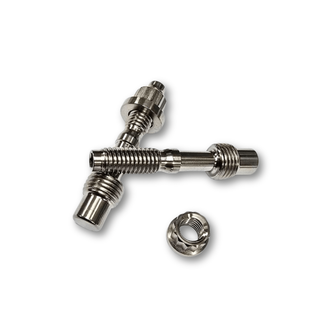 PRP titanium knock sensor stud for fitting 8mm knock sensors to Toyota engines