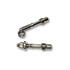 Close-up of PRP titanium knock sensor conversion stud and multi-hex nut