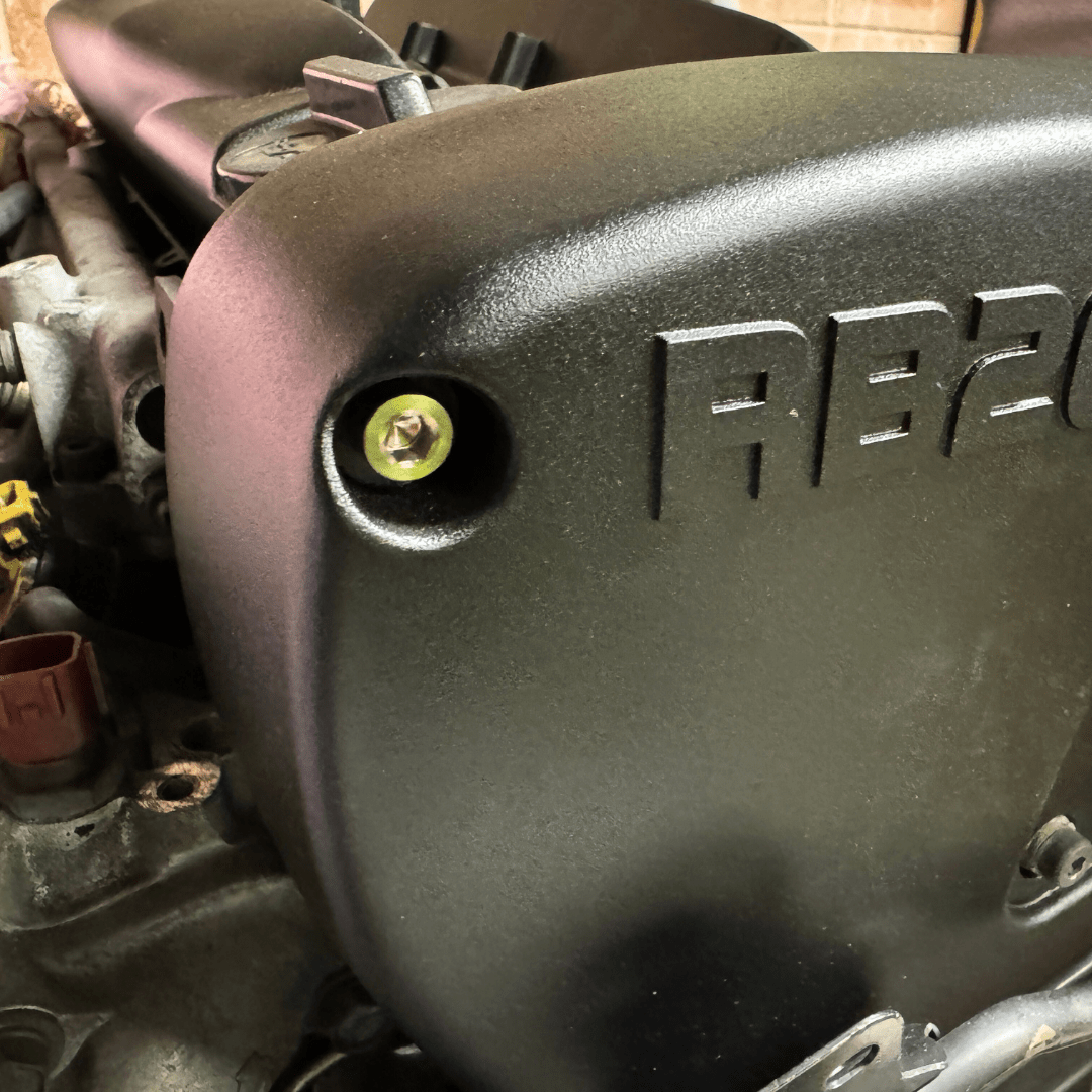 PRP Upper Cam Cover Titanium Hardware - Nissan RB - Game On Motorsports Australia