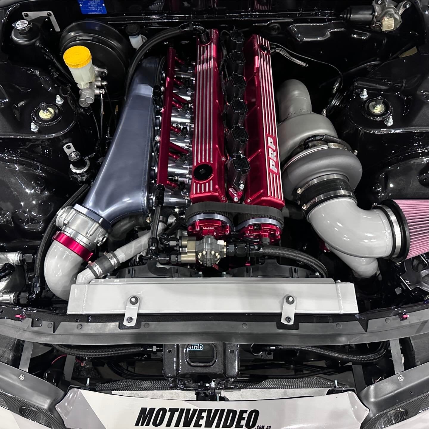 SALE PRP Baffled Cam Covers - Nissan RB20/RB25/RB26 - Game On Motorsports Australia