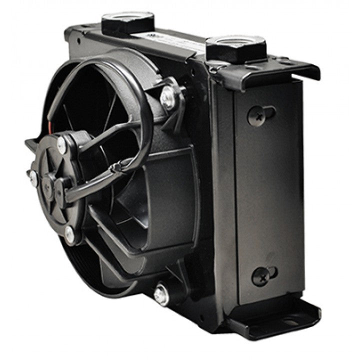Setrab Fan Assisted Cooler Narrow 19 Row SET-FP119M22 - Game On Motorsports Australia