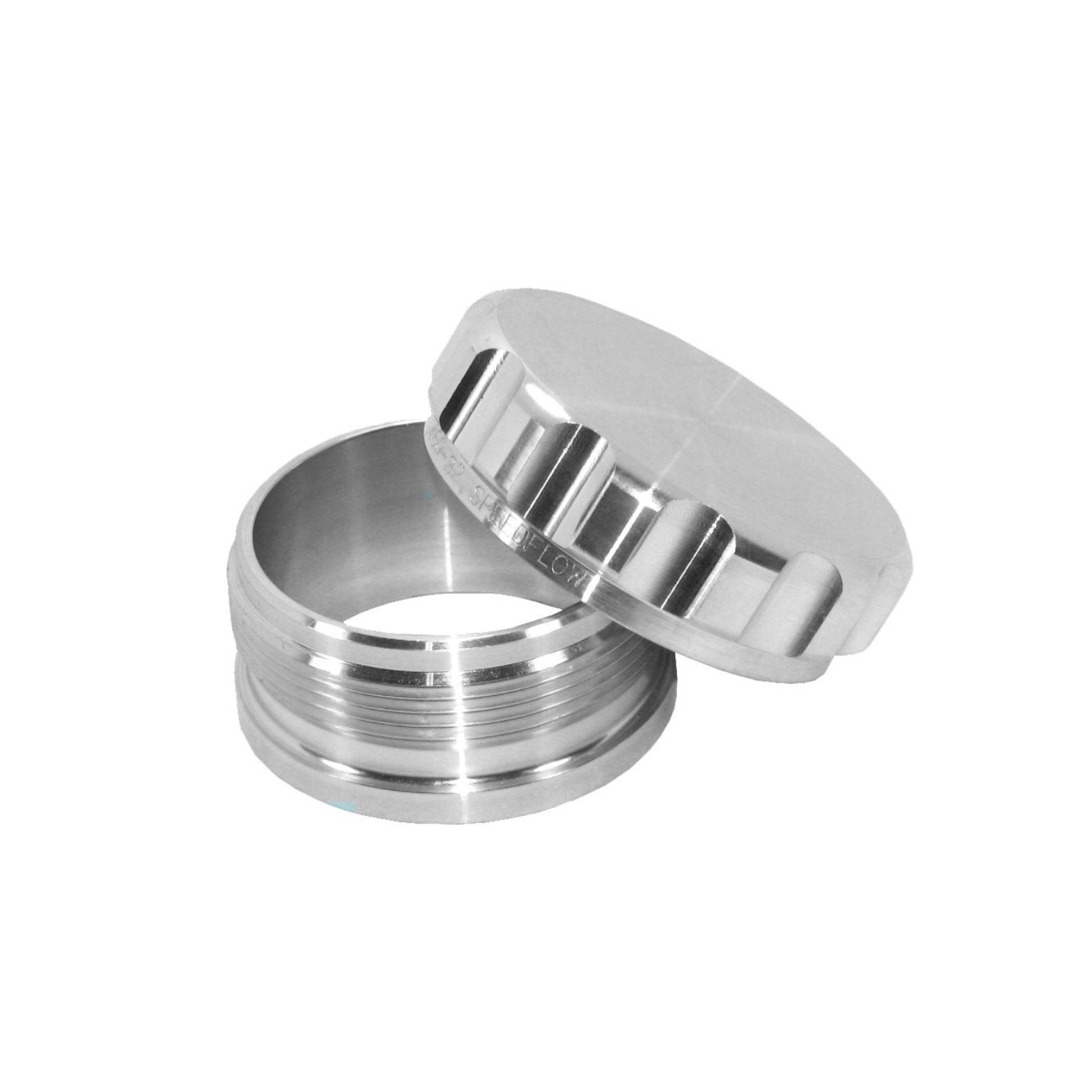 Speedflow 1" Bore Cap & Bung Assembly Alloy 460-16 - Game On Motorsports Australia
