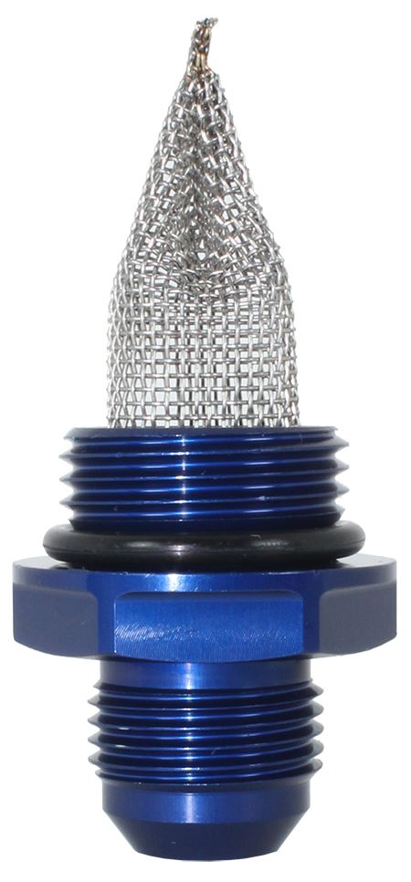 Speedflow -10 Male to -12 Port Adapter With Filter Fitting 920-10-12-FS - Game On Motorsports Australia