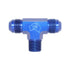 Speedflow -10 Tee 1/2" NPT on Branch Fitting 825-10 - Game On Motorsports Australia