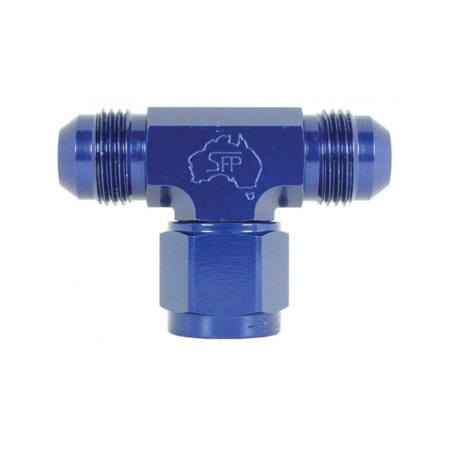 Speedflow -10 Tee Swivel on Branch Fitting 144-10 - Game On Motorsports Australia