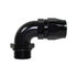 Speedflow 100 Series -10 O-Ring Port to 90 Degree Hose End Fitting 103-P10-10-BLK - Game On Motorsports Australia
