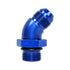 Speedflow -12 Male to -10 Port 45 Degree Fitting 923-12-10 - Game On Motorsports Australia