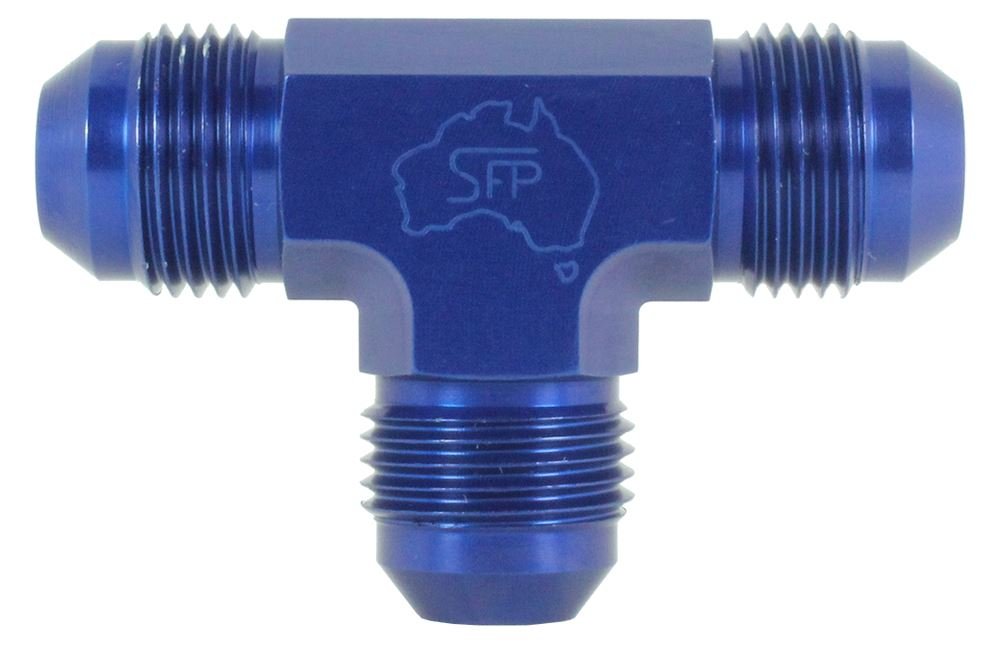 Speedflow -16 Flare Tee Fitting 824-16 - Game On Motorsports Australia